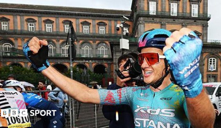 Ballerini Claims Giro d’Italia Stage Six After Chaos in Naples