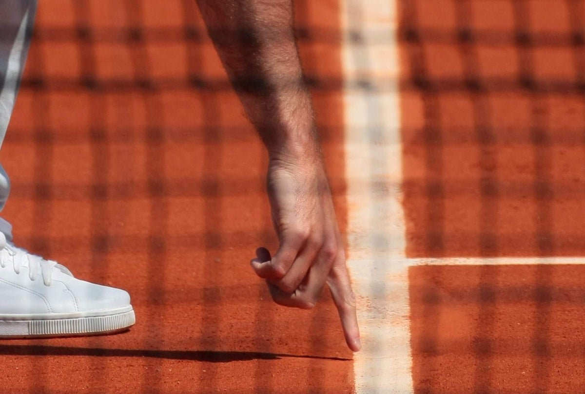 Exterior view of Roland Garros stadium during the French Open tennis tournament