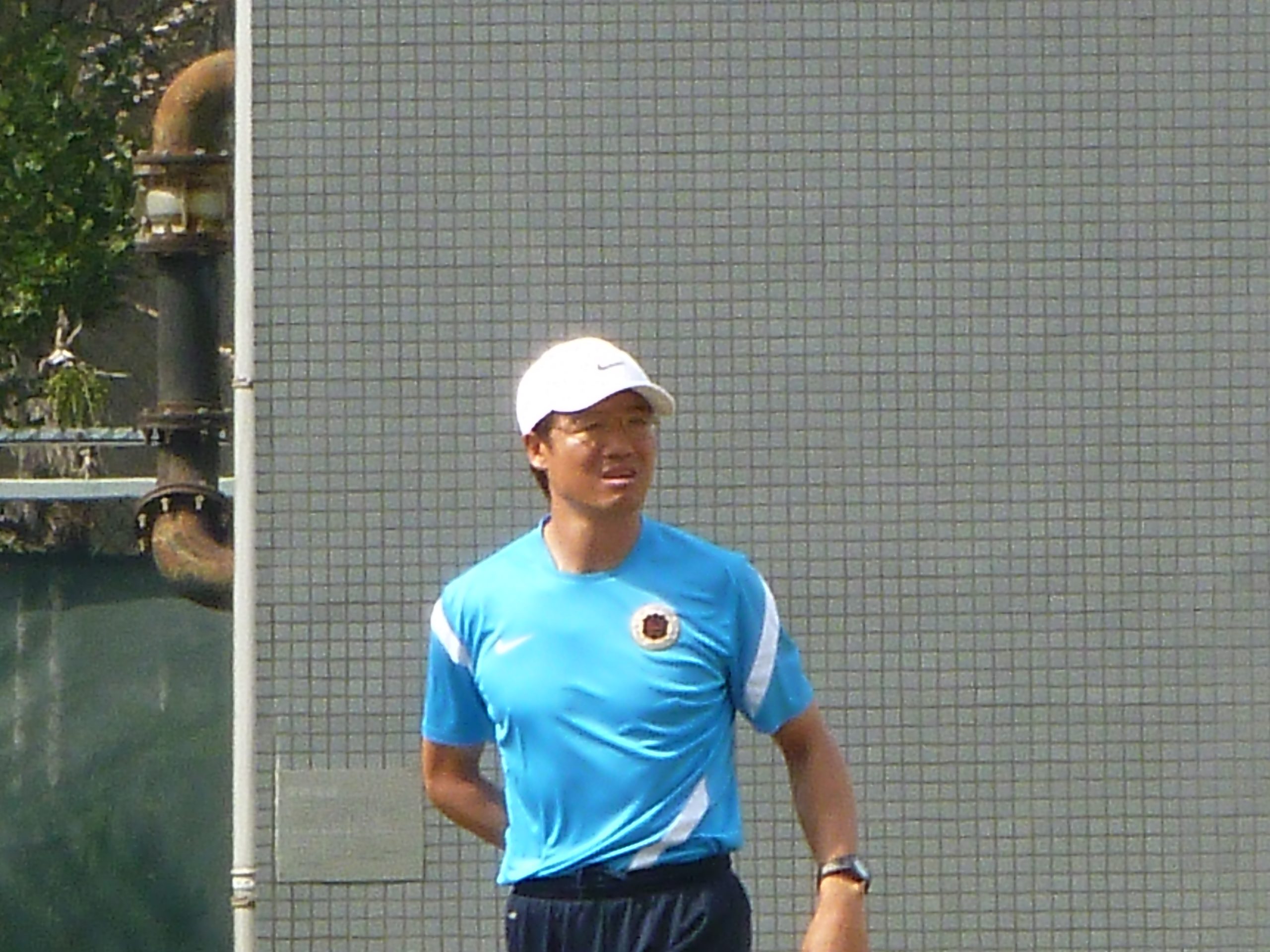 South Korea national football team players training on a pitch