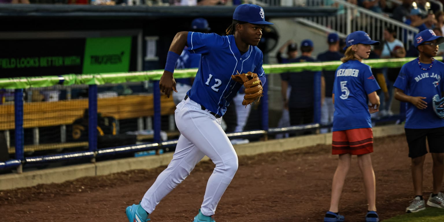 Jesús Made, a young baseball player, swings a bat during a game.