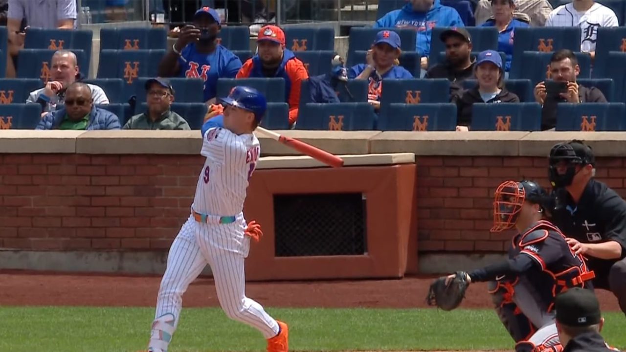 Mets’ A.J. Ewing Crushes First Career Home Run in Thrilling Performance
