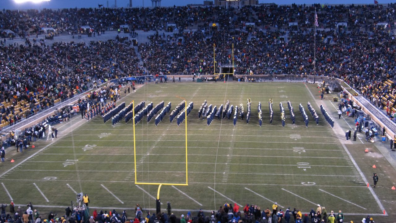 Notre Dame Football Celebrates Cornerback Legacy with Iconic Photos