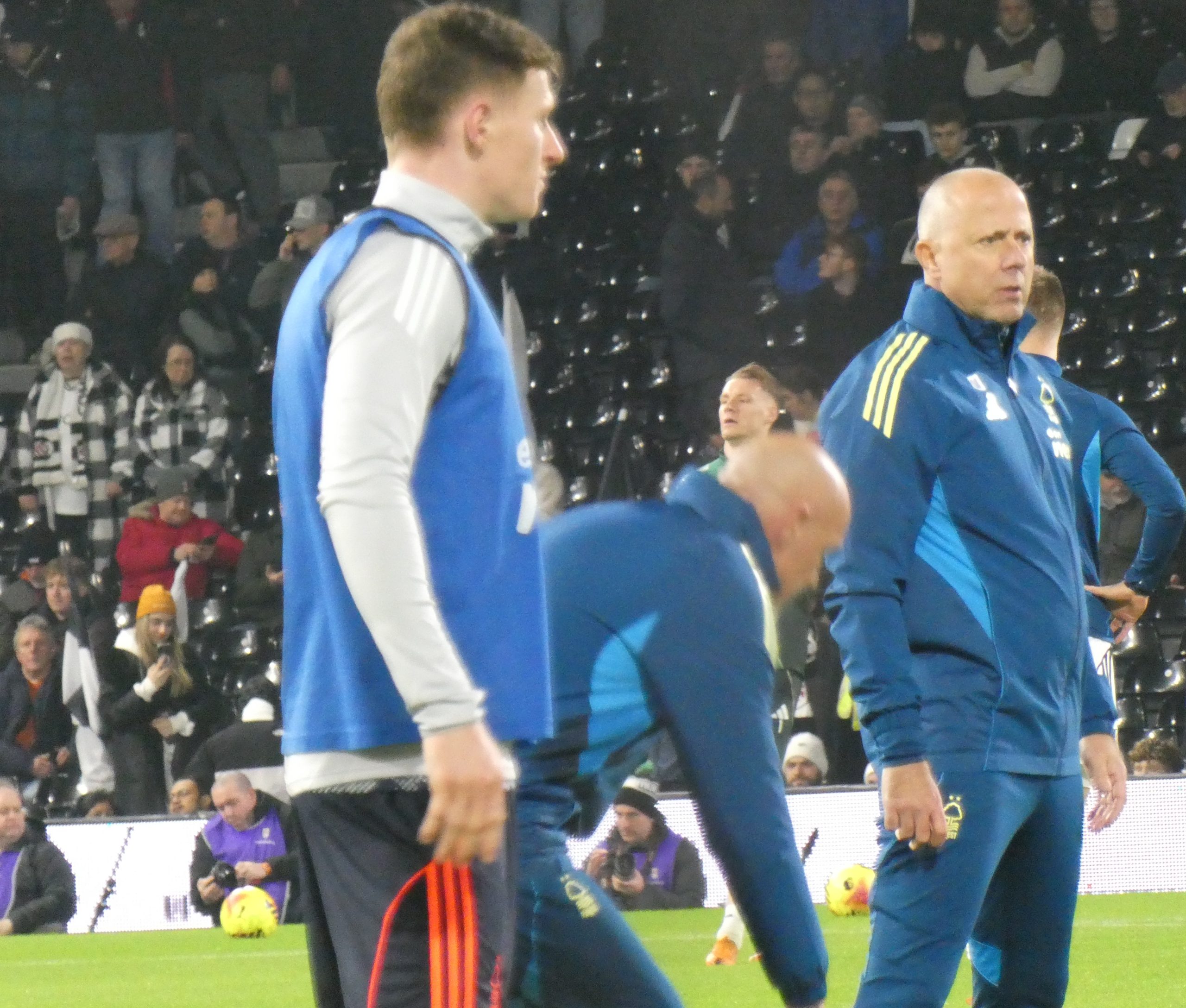 Elliot Anderson, a professional footballer, in action on the pitch.
