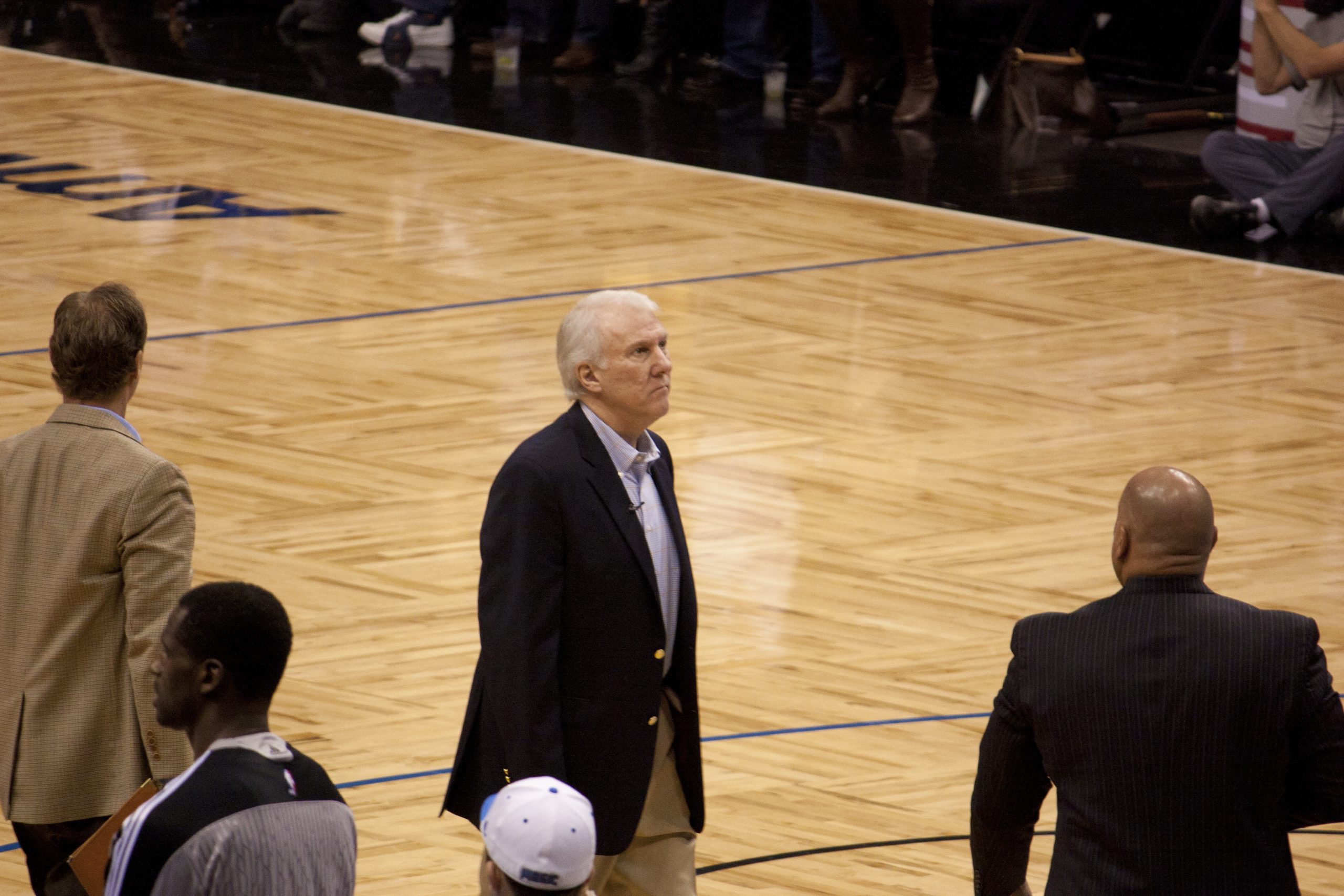 Gregg Popovich, former head coach of the San Antonio Spurs