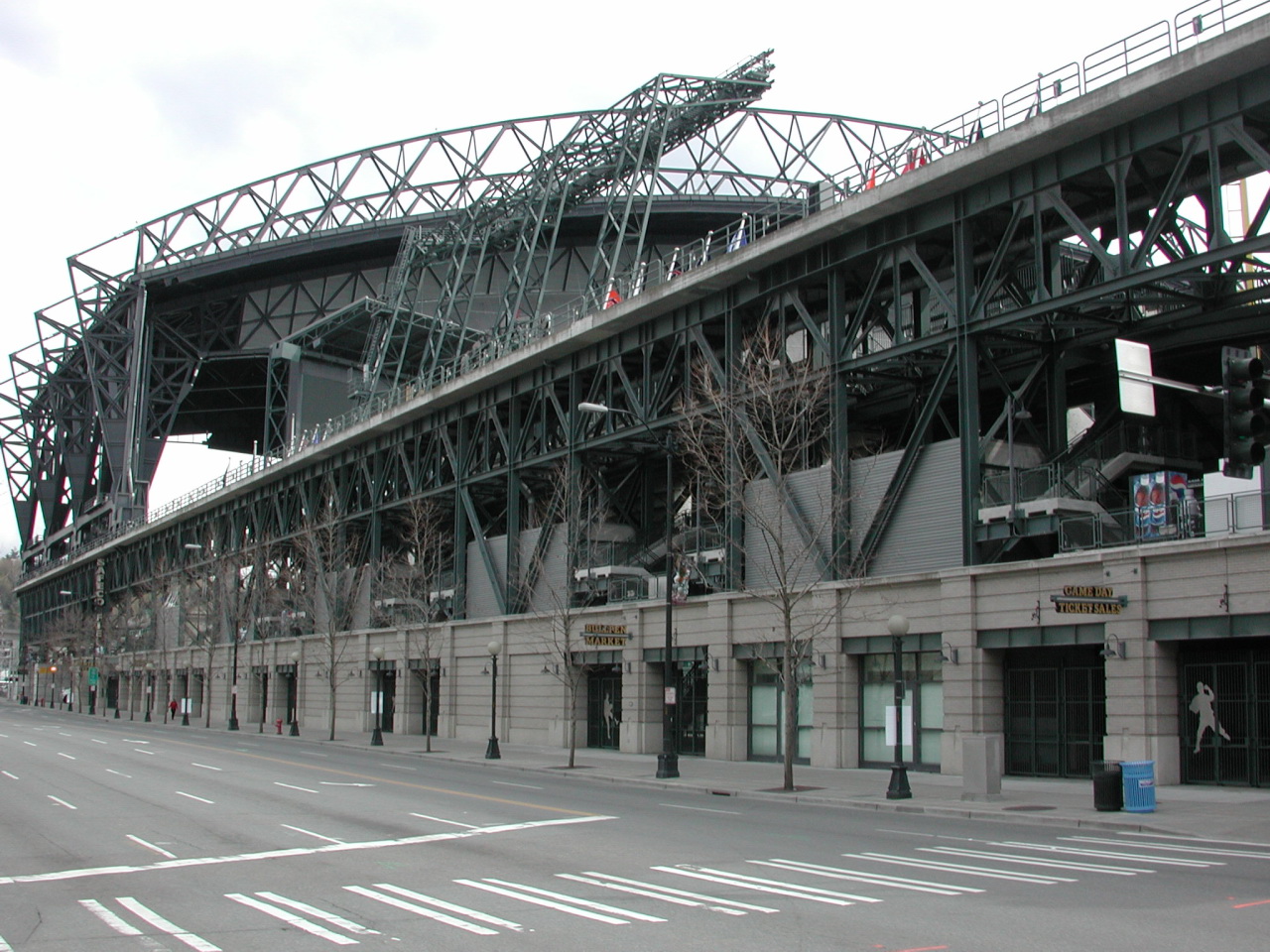 Seattle Mariners logo or view of T-Mobile Park