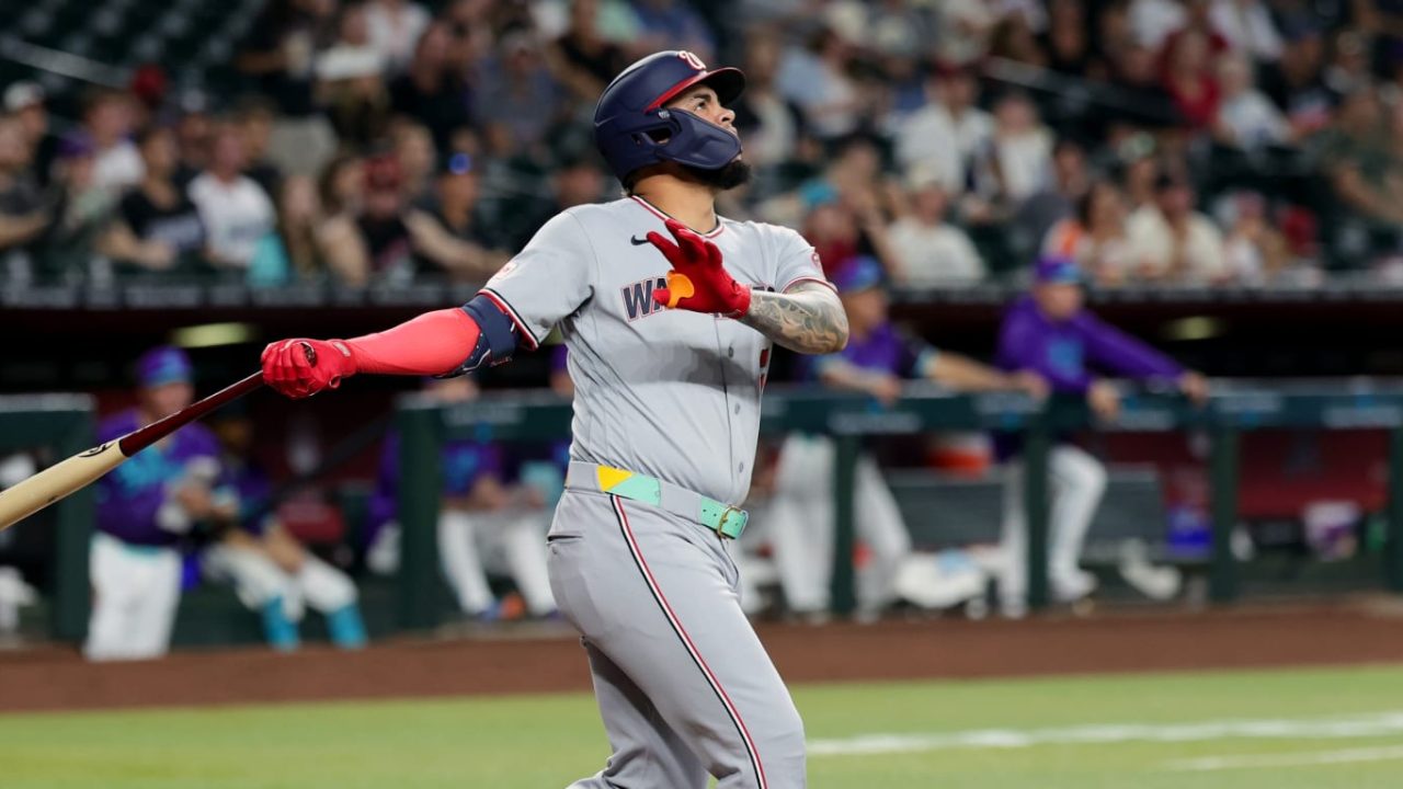 Luis García Jr. Powers Nationals’ Offensive Barrage in Dominant Win Over D-backs