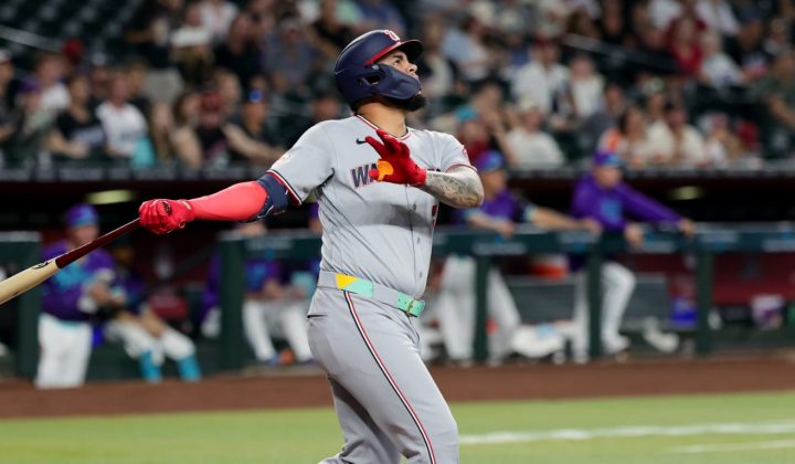 Luis García Jr. Powers Nationals’ Offensive Barrage in Dominant Win Over D-backs