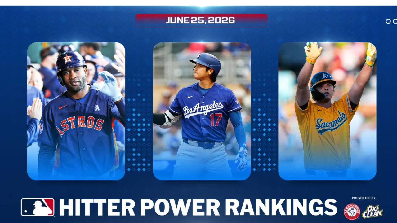 Left-Handed Hitters Lead the Charge in Latest MLB Hitter Power Rankings