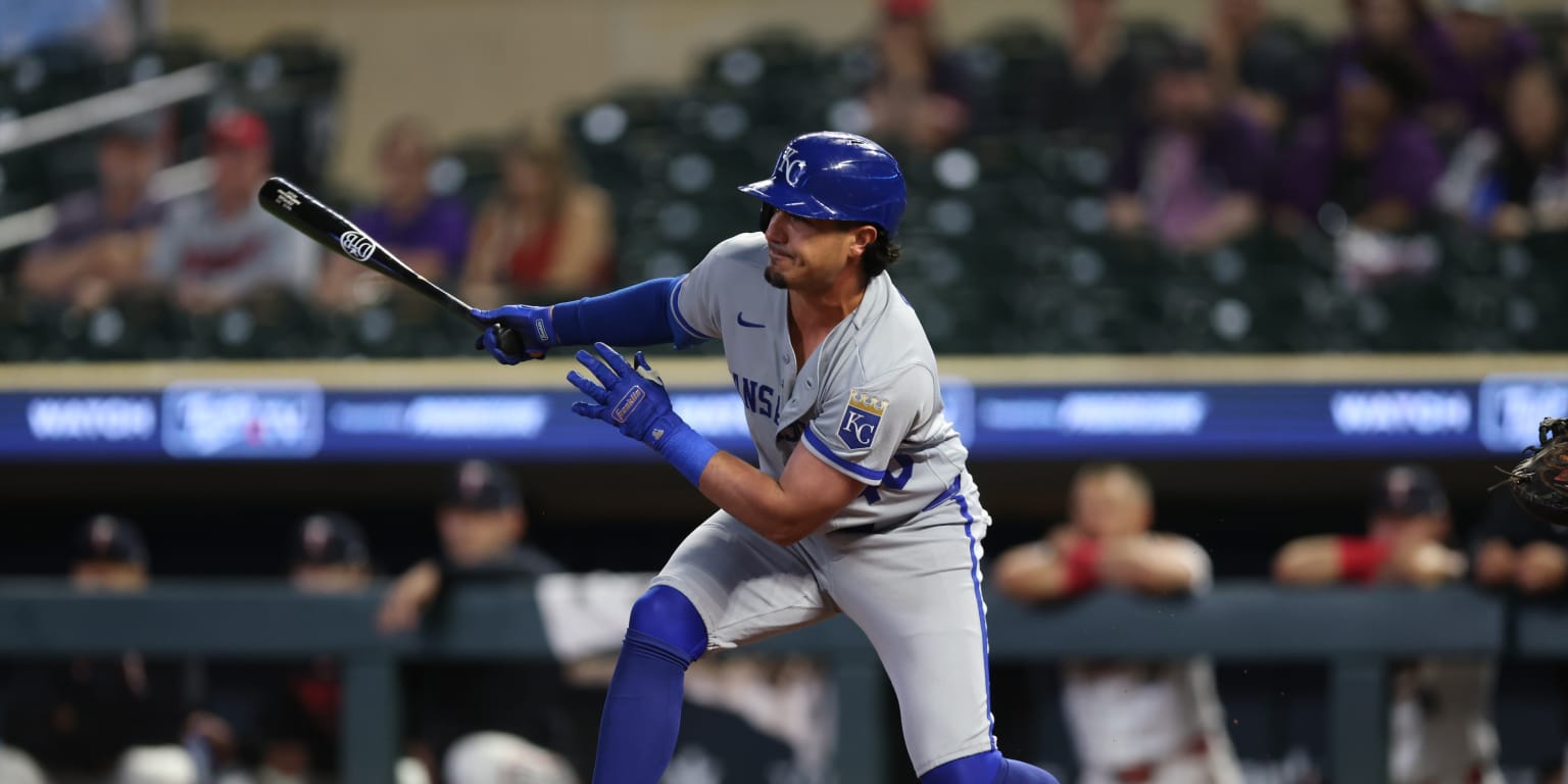 Josh Rojas of the Kansas City Royals