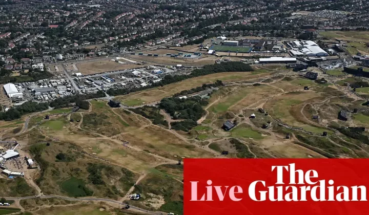 Jackson Suber Leads The Open Championship Through Day Two at Royal Birkdale