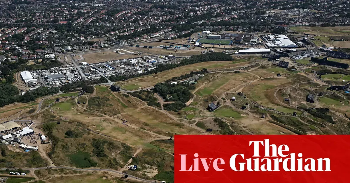 Jackson Suber Leads The Open Championship Through Day Two at Royal Birkdale