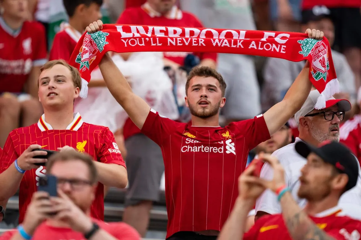 Liverpool players training in Chicago ahead of their US pre-season matches