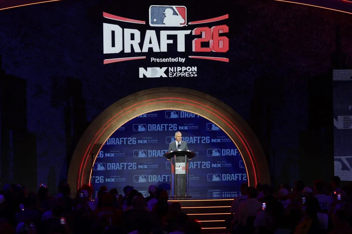 Roch Cholowsky, the No. 1 overall pick in the 2026 MLB Draft, is shown during a game.