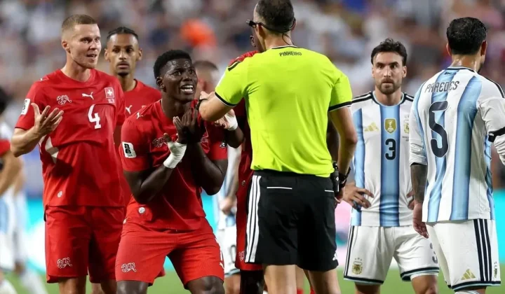 Switzerland Stars Slam VAR After Embolo Red Card in World Cup Exit
