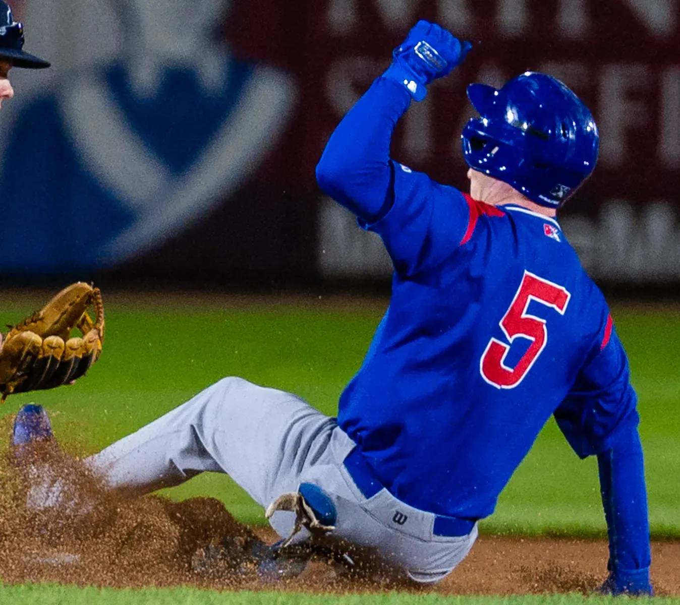 Chicago Cubs outfielder Pete Crow-Armstrong in action during a baseball game.