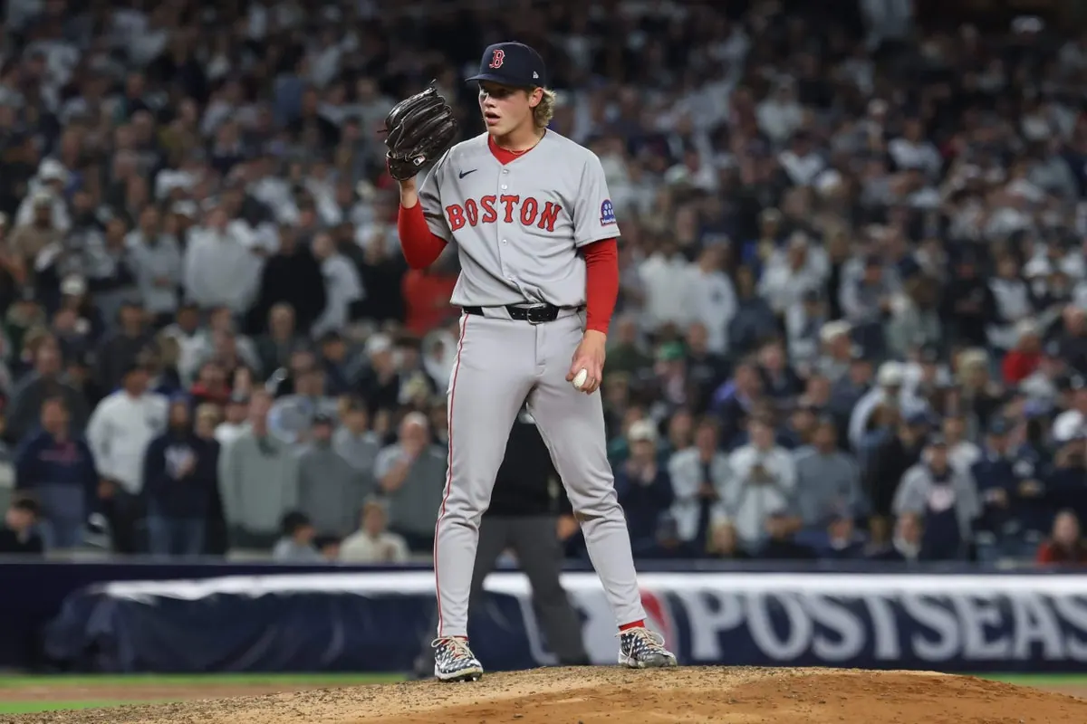 A baseball sits on a field with a clock and the words "trade deadline" in the background, representing the start of 2026 MLB trade activity.
