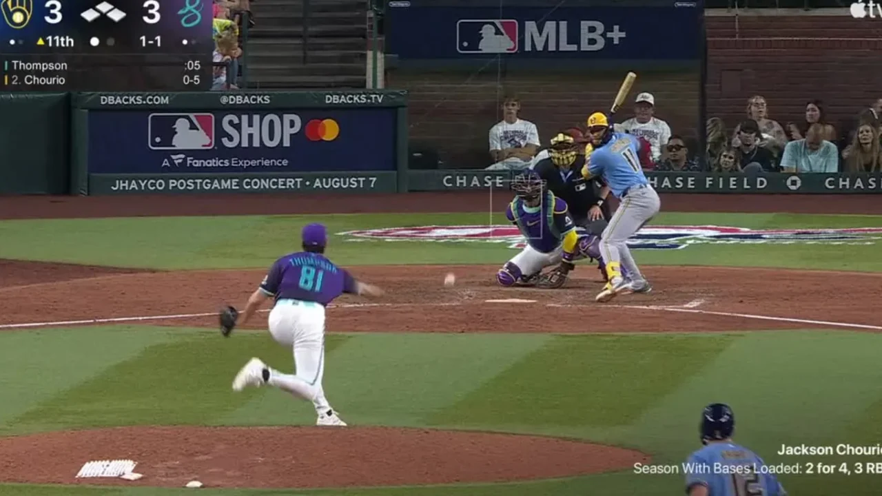 Brewers Outlast Diamondbacks in Extra Innings Thriller