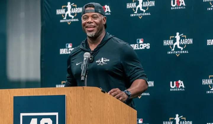 Griffey Shares Wisdom, Mentorship at Hank Aaron Invitational in Vero Beach