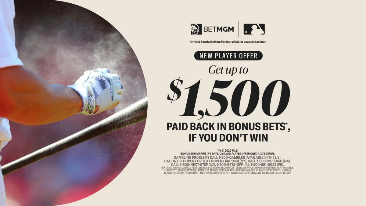 BetMGM bonus code CBSSPORTS returns with up to $1,500 in bonus bets for Monday MLB slate