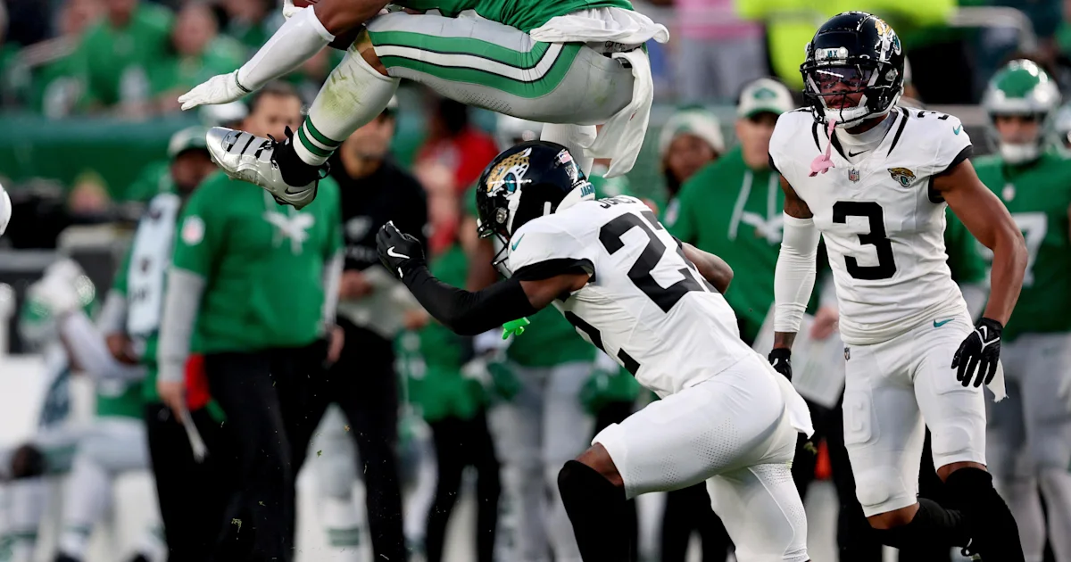 Eagles Open as 4.5-Point Underdogs to Jaguars in London Week 5 Clash