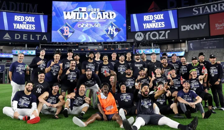 Yankees Sweep Red Sox in AL Wild Card Series, Advance to Face Rays in ALDS